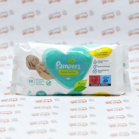 تصویر دستمال مرطوب کودک پمپرز 52 عددی Pampers 