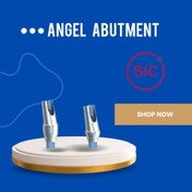 تصویر اباتمنت زاویه دار رگولار اس آی سی/ تیتانیوم گرید 5 / Angel Abutment SIC Regular Ti-6Al-4V 