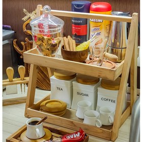 تصویر استند دوطبقه عریض 