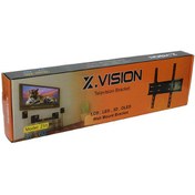 تصویر پایه دیواری تلویزیون ایکس ویژن مدل Z55 مناسب 37 تا 60 اینچ ا xvision tv wall mount model z55 suitable for 37 to 60 inch tvs xvision tv wall mount model z55 suitable for 37 to 60 inch tvs