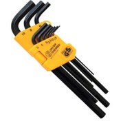 تصویر آچار آلن واستر مدل VR0-09 مجموعه 9 عددی 