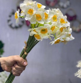 تصویر گل نرگس مصنوعی 