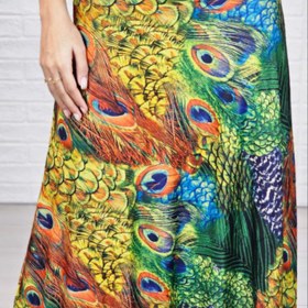 تصویر دامن ریون مدل 102 