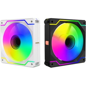 تصویر فن کیس لاوینگ کول مدل LC-D120 5V ARGB 