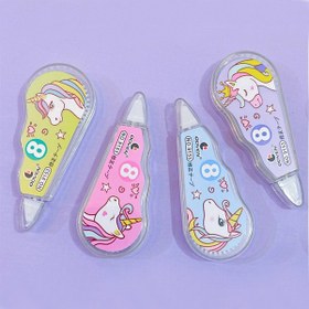 تصویر غلط گیر نواری طرح یونیکورن 