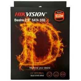 تصویر اس اس دی اینترنال هایک ویژن مدل HIKVISION Desire ظرفیت 512 گیگابایت HIKVISION Desire SATA 3 512GB internal SSD