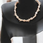 تصویر گردنبند صدف مروارید ستاره دریایی مدل 005 