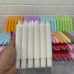 تصویر شمع کلیسایی ۱۲ عددی رنگی 