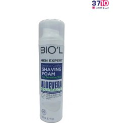 تصویر فوم اصلاح مردانه بیول حاوی عصاره آلوئه ورا 200 میلی لیتر Biol Shaving Foam With Aloe Vera Extract 200 ml