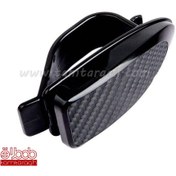 تصویر جا عینکی خودرو طرح کربن گیره ای 