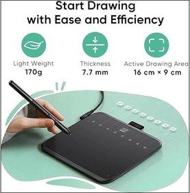 تصویر قلم نوری ایکس پی-پن XP Pen Deco 640 XP Pen Deco 640 Drawing Tablet