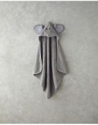 تصویر حوله کودک و نوزاد پنبه فیل خاکستری انگلیش هوم English Home 