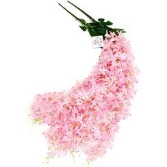 تصویر گل مصنوعی آویز شکوفه یاس بسته ۲ عددی 