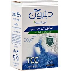 تصویر صابون دیترون مدل TCC حاوی تری کلوکربان وزن 110 گرم 