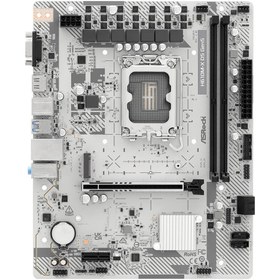تصویر مادربرد ازراک مدل H610M-X با سوکت LGA 1700 و حافظه DDR5 