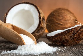 تصویر پودر نارگیل خشک - 150گرم ا Dry coconut powder Dry coconut powder