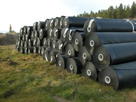 تصویر ورق ژئوممبران HDPE (استخری) 