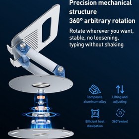 تصویر پایه نگهدارنده لپ تاپ یسیدو مدل Yesido LP06 Yesido LP06 bracket