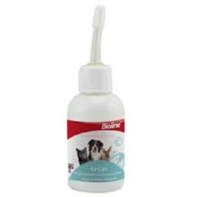 تصویر قطره تمیز کننده گوش سگ و گربه و جوندگان بایولاین ا Bioline Ear Care Bioline Ear Care