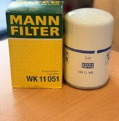 تصویر فیلتر گازوئیل اف اچ 500 و رنو تی برند مان آلمان اصلی کد فنی WK11051 Diesel filter FH 500 and Renault T, original German brand Mann WK 11051
