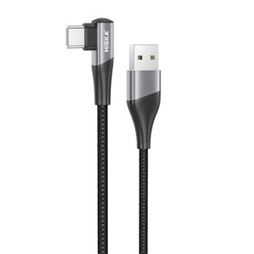 تصویر کابل تبدیل USB به USB-C هیسکا مدل LX-405 طول 1 متر کابل تبدیل USB به USB-C هیسکا مدل LX-405 طول 1 متر