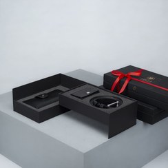 تصویر ست دوطبقه یگان (کیف پول، جاکارتی، کمربند) 