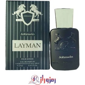 تصویر ادکلن جیبی ادو پرفیوم مردانه جانوین مدل مارلی لیتون حجم 25 میل Johnwin Layman Perfume For Men 25ml