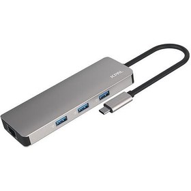 تصویر هاب یو اس بی جی سی پال 9 پورت Jcpal LINX Series USB-C 9-Port Hub JCP6179