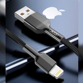 تصویر کابل شارژ سریع یواس‌بی به لایتنینگ ایکس‌او XO Lightning Cable XO-NB182 