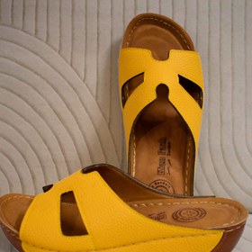 تصویر صندل طبی مدل هرمس زرد sandal tebi model yellow