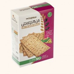 تصویر نان سوخاری دکتر تلاش حاوی آرد چاودار، بذر کتان و زنجبیل بدون شکر 