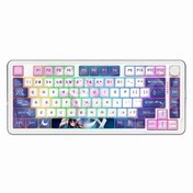 تصویر کیبورد بی سیم مکانیکال ردراگون مدل K681 Cyrus PRO RGB 
