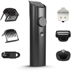 تصویر ماشین اصلاح موی سر و صورت شیائومی مدل Xiaomi Hair Clipper Grooming Kit XMGHT2CKITLF 