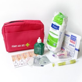 تصویر جعبه کمک های اولیه برزنتی کوچک 