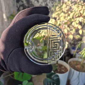 تصویر لیوان دمنوش ساز وارداتی ساز طرح ورساچه مدل LXCY011-2 بسته 2 عددی 