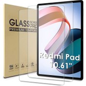 تصویر محافظ صفه نمایش Xiaomi Redmi Pad مدل 2.5D Tempered Glass For Redmi Pad 10.61" Screen Protector محافظ صفه نمایش Xiaomi Redmi Pad مدل 2.5D Tempered Glass For Redmi Pad 10.61" Screen Protector