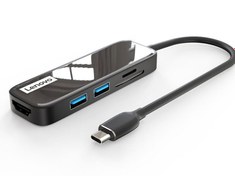 Hubs USB SATECHI Adaptateur Pro Hub Type-C Ethernet – Sortie Vidéo HDMI 4K,  USB-C PDP, Ethernet, Ports USB 3.0 & Slot Le 18336 - Cdiscount Informatique
