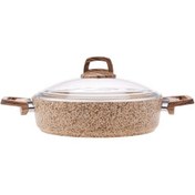 تصویر قابلمه کاراجا Wood Silver Bio Granit سایز 26 