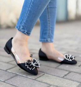 تصویر کالج طلقی زنانه مدل 1524 رنگ مشکی سایز ۳۹ 