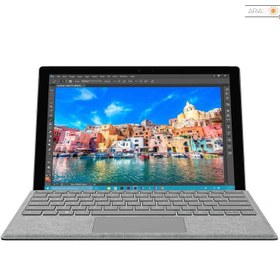 تصویر تبلت 12.3 اینچی مایکروسافت مدل Surface Pro 4 - E به همراه کیبورد Signature Type Cover ظرفیت 128 گیگابایت 