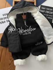 تصویر سه تیکه پافر دار اورجینال dai – کد ۱۱۰۲-۳ 