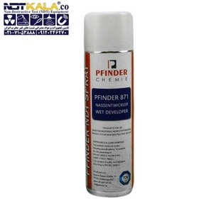 تصویر اسپری اسکنر سه بعدی PFINDER DEVELOPER 871 PENETRANT TESTING DEVELOPER PFINDER 871