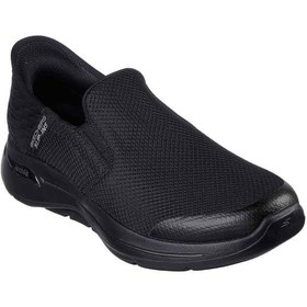 تصویر کالج مردانه اسکیچرز مدل Skechers go walk arch fit 216259 bbk 