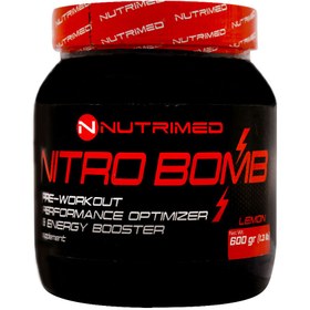 تصویر پودر نیترو بمب 600 گرم نوتریمد Nitro Bomb 600 g Nutrimed