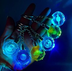 تصویر سرکلیدی کریستالی چراغ دار طرح های جدید 