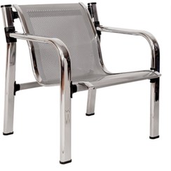 تصویر صندلی انتظار یک نفره شفق مدل F251 