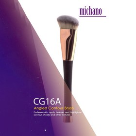 تصویر براش کانتور میچانو زاویه دار مدل CG16A Michano CG16A Angled Contour Brush