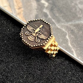 تصویر انگشتر طرح طلا فروهر 