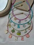 تصویر گردنبند فانتزی دخترانه 