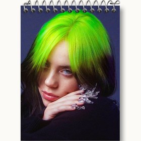 تصویر دفتر یادداشت بیلی آیلیش Billie Eilish 